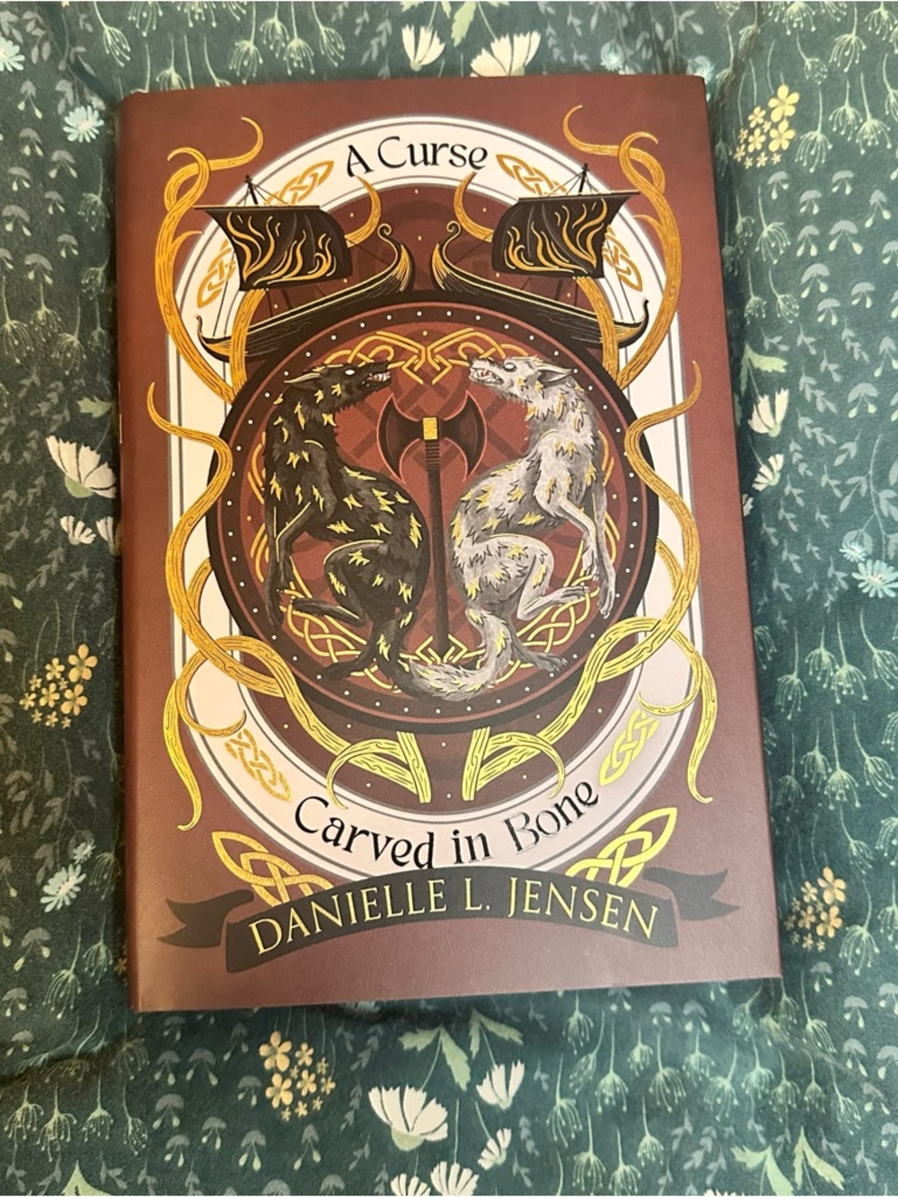 Fairyloot Signed Special Ed of A Curse Carved in Bone by Danielle L. Jensen